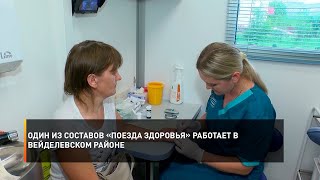 Один из составов «Поезда здоровья» работает в Вейделевском районе