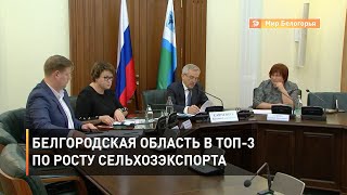 Белгородская область - в топ-3 по росту экспорта 