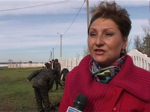 Субботник в лагере «Айдар» 