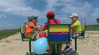 Новая детская площадка в Ровеньском районе