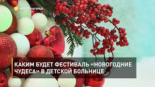Каким будет фестиваль «Новогодние чудеса» в детской больнице 