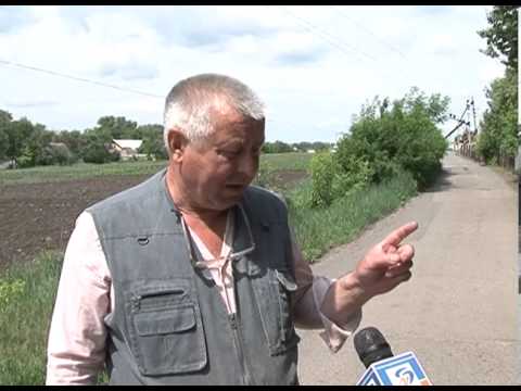 В белгородском селе Веселая Лопань не могут найти ответственного за уборку упавшего столба