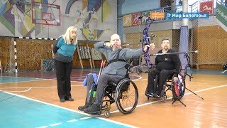 Уникальное кресло для лучника с инвалидностью