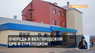 Очередь в Белгородской ЦРБ в Стрелецком