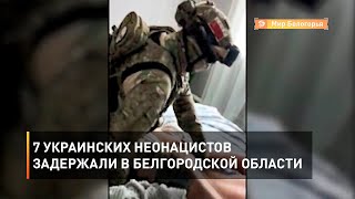 7 украинских неонацистов задержали в Белгородской области