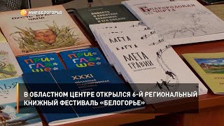 В областном центре открылся 6-й региональный книжный фестиваль «Белогорье»