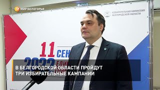 В Белгородской области пройдут три избирательные кампании