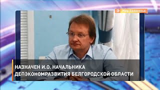 Назначен и.о. начальника депэкономразвития Белгородской области
