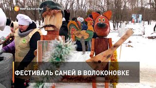 Фестиваль саней в Волоконовке