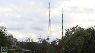 В Белгороде демонтируют старую телевышку