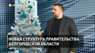 Новая структура правительства Белгородской области 
