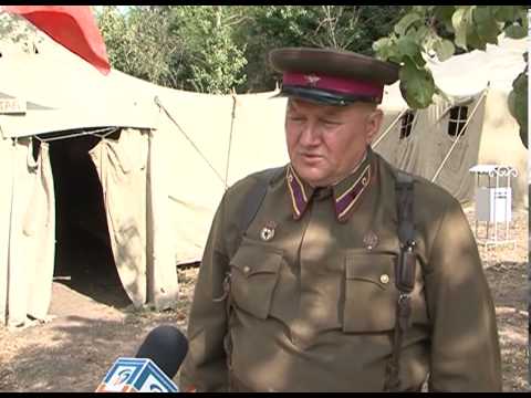 В Белгородской области реконструировали полевой лагерь времен ВОВ 