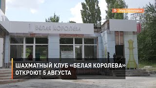 Шахматный клуб «Белая королева» откроют 5 августа