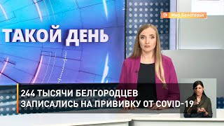 244 тысячи белгородцев записались на прививку от COVID-19