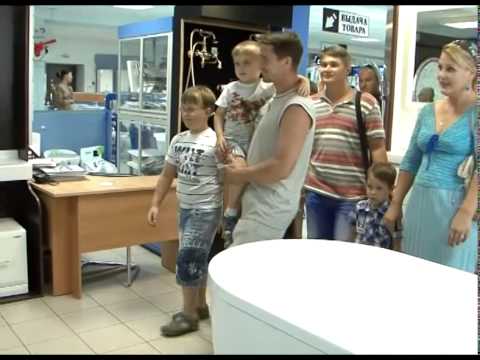 Белгородец выиграл комплект спутникового ТВ от «Мира Белогорья», купив новую сантехнику