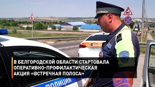 В Белгородской области стартовала оперативно-профилактическая акция «Встречная полоса»