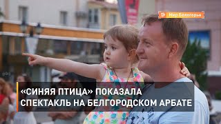 «Синяя птица» показала спектакль на Белгородском Арбате 