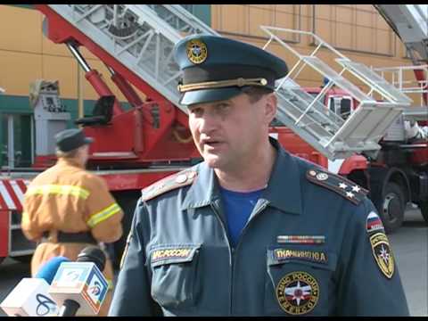 Учения спасателей в ТРЦ «Рио»