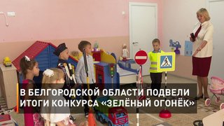 В Белгородской области подвели итоги конкурса «Зелёный огонёк»