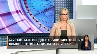 627 тыс. белгородцев привились первым компонентом вакцины от COVID-19 