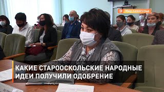 Какие старооскольские народные идеи получили одобрение