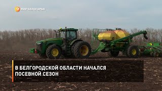В Белгородской области начался посевной сезон