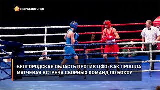 Белгородская область против ЦФО: как прошла матчевая встреча сборных команд по боксу