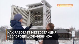 Как работает метеостанция «Богородицкое-Фенино» 