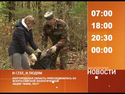 Смотрите на «Мире Белогорья» сегодня, 9 октября