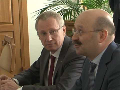 Встреча Е. Савченко с президентом «ВТБ 24»