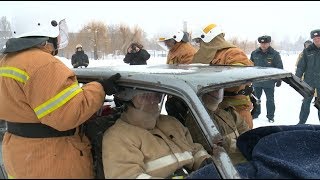 Соревнования белгородских спасателей