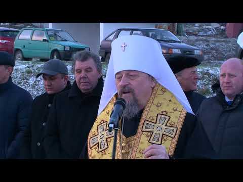 Закладка камня храма в Петропавловке