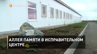 Аллея Памяти в исправительном центре
