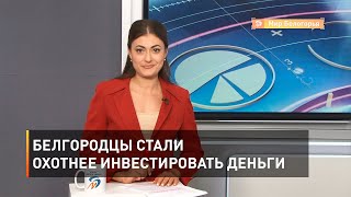 Белгородцы стали охотнее инвестировать деньги 