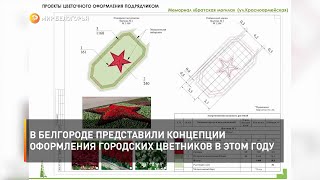 В Белгороде представили концепции оформления городских цветников в этом году