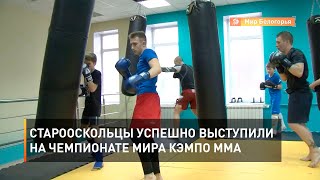 Старооскольцы успешно выступили на чемпионате мира КЭМПО ММА
