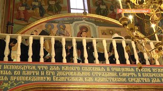 Хор Белгородской филармонии впервые участвовал в богослужении 