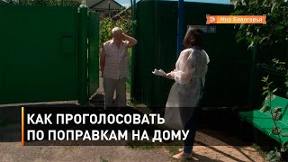 Как проголосовать по поправкам на дому