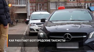 Как работают белгородские таксисты