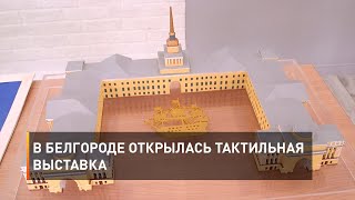  В Белгороде открылась тактильная выставка