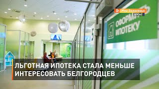 Льготная ипотека стала меньше интересовать белгородцев 