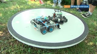 Бои роботов в ботаническом саду