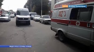 В Губкине сбили девочку на самокате