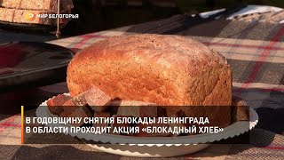 В годовщину снятия блокады Ленинграда в области проходит акция «Блокадный хлеб»