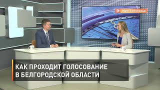 Как проходит голосование в Белгородской области