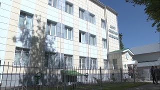 Евгений Савченко в губкинском центре семейной медицины