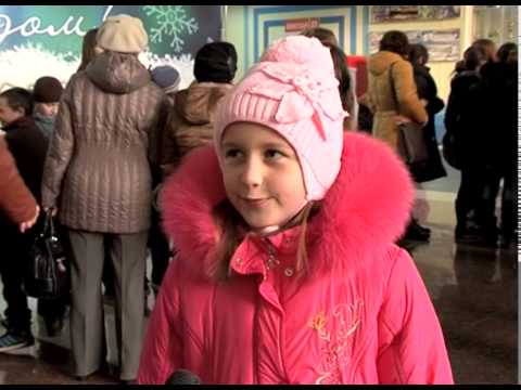 Новогодний праздник для воспитанников детдомов