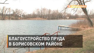 Благоустройство пруда в Борисовском районе