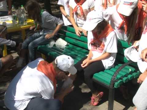 В белгородских Валуйках прошел слет волонтеров, посвященный 70-летию Курской битвы