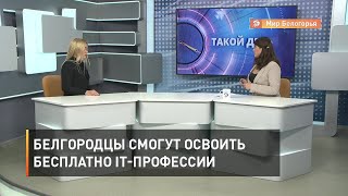 Белгородцы смогут освоить бесплатно IT-профессии